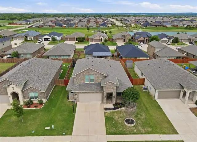 Residential homes near historic downtown Cleburne TX 76033 Johnson County seat