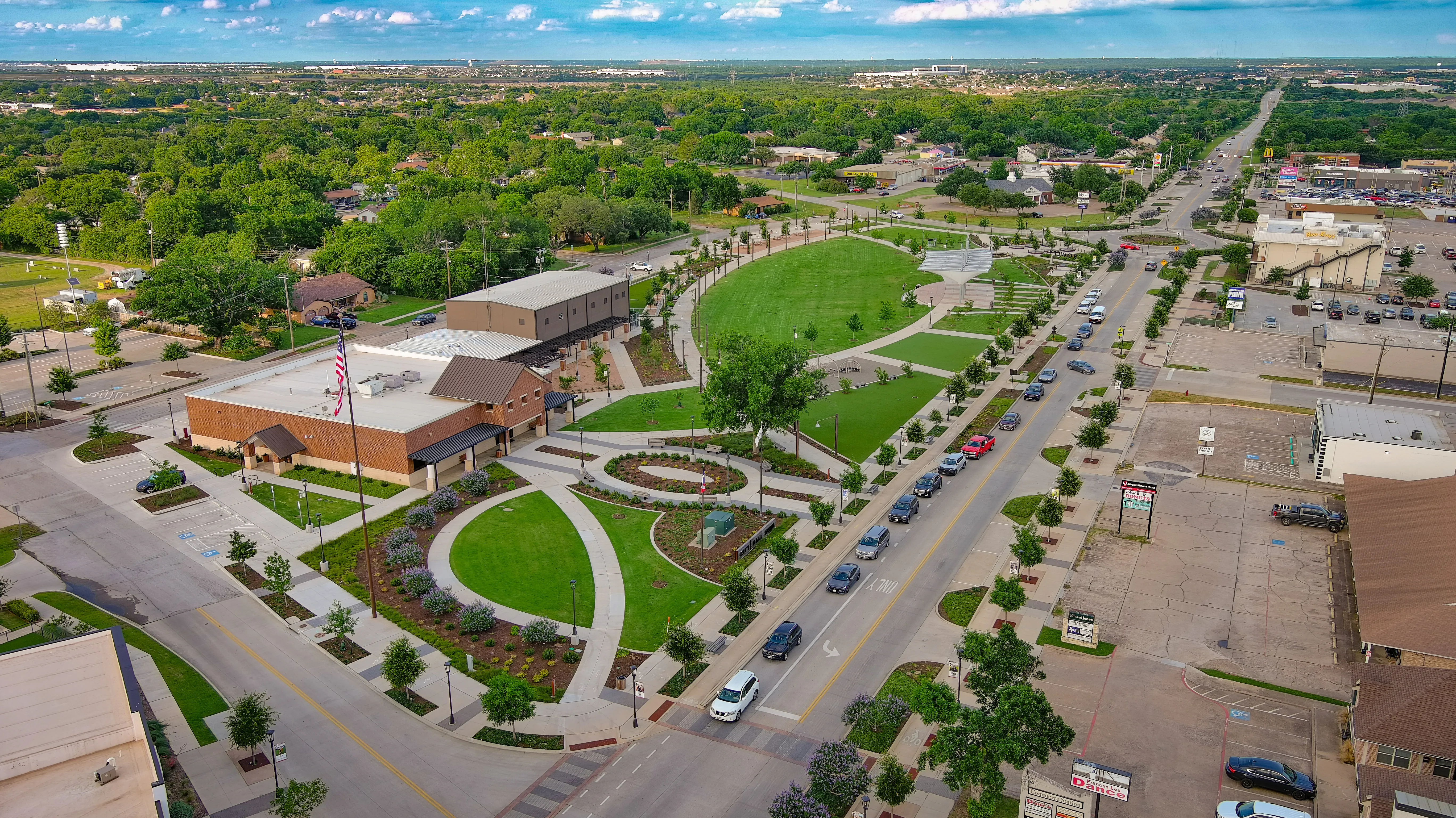 Roofing services in Crowley, TX — local landmark near 41 Roofing service area
